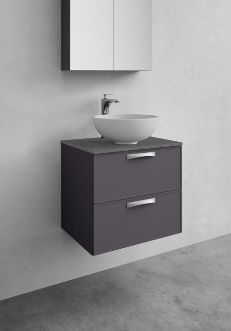 Valamukapp Vogue 600 Antratsiithall, Cement tööpind ja Coast valamu